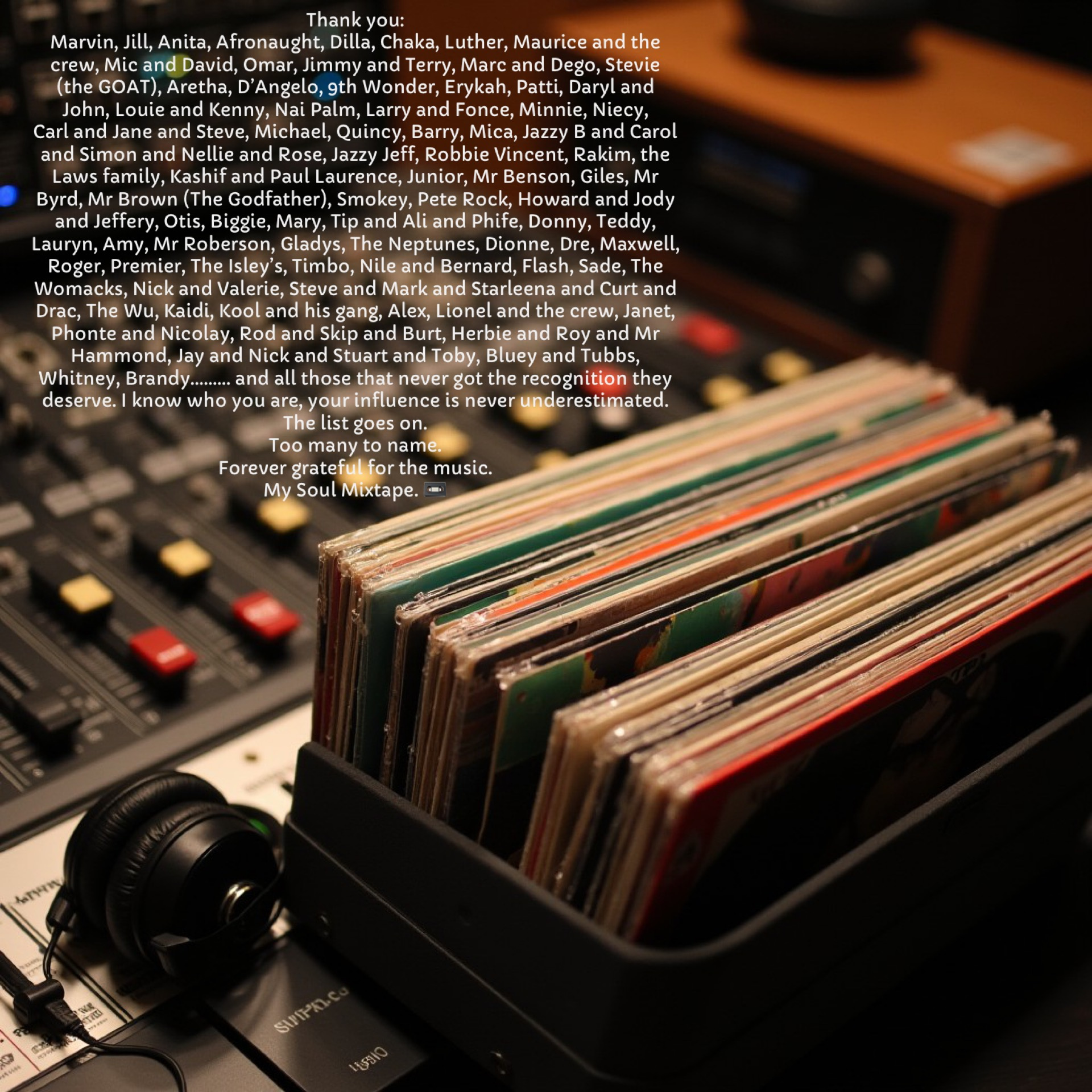 #TheSoulMixtape thanks
